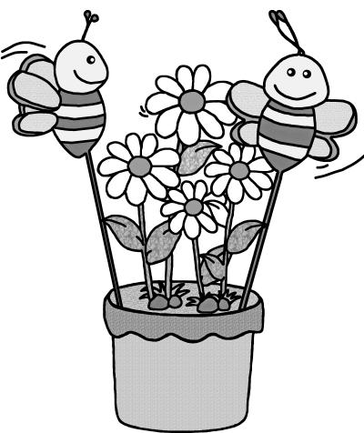 Blumen- oder Gartengesteck