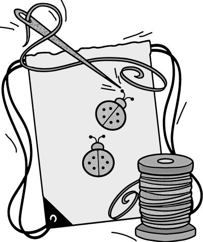 Kreativ mit Nadel und Faden