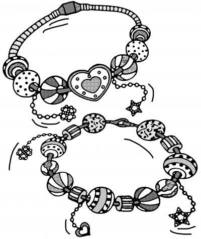 Sneakers Perlenschmuck