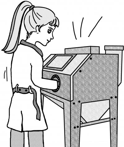 Sandstrahlen was das Herz begehrt...