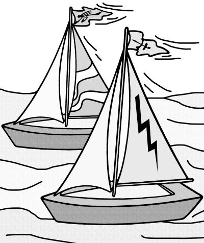 Schiff ahoi - Segelschiff basteln